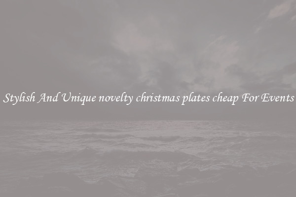 Stylish And Unique novelty christmas plates cheap For Events