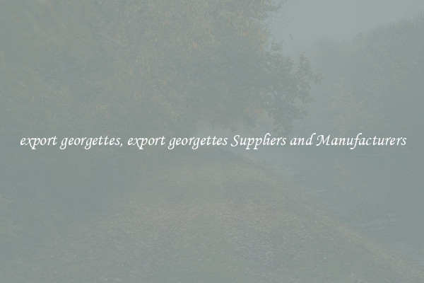 export georgettes, export georgettes Suppliers and Manufacturers