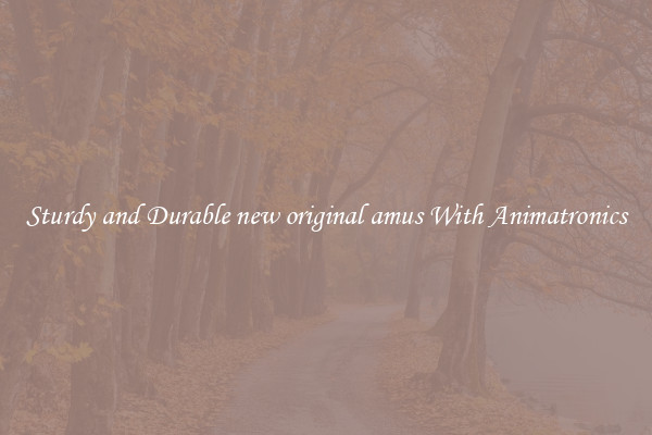 Sturdy and Durable new original amus With Animatronics